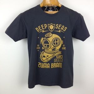 QT design crew neck short sleeve size L tee shirt